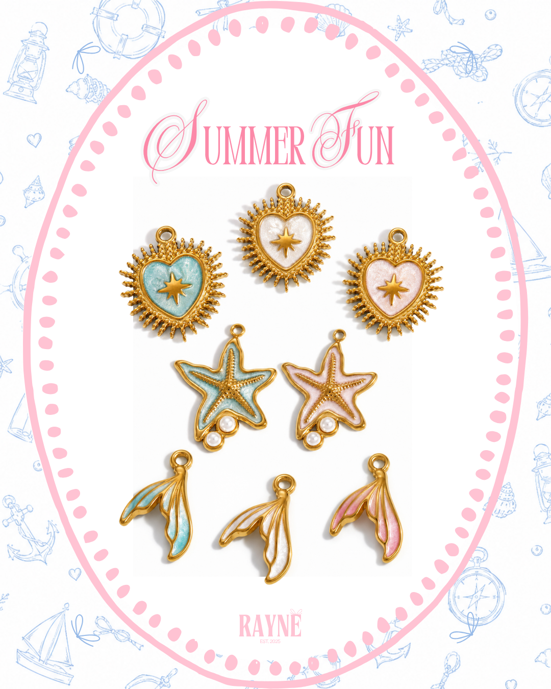 Summer Fun Charms
