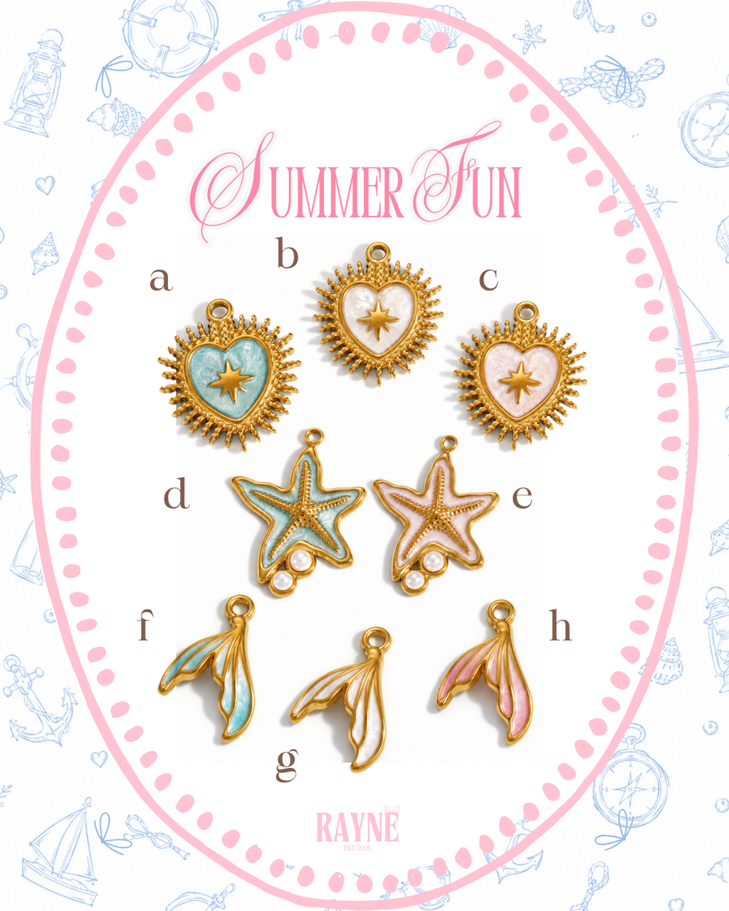 Summer Fun Charms