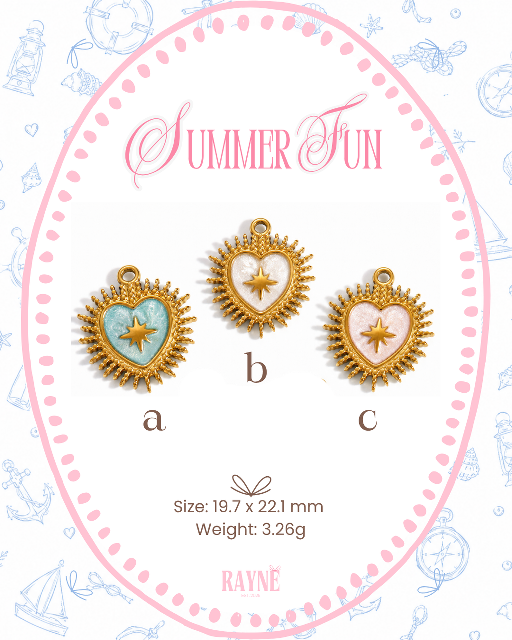 Summer Fun Charms
