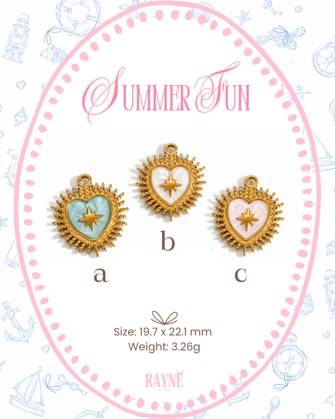 Summer Fun Charms