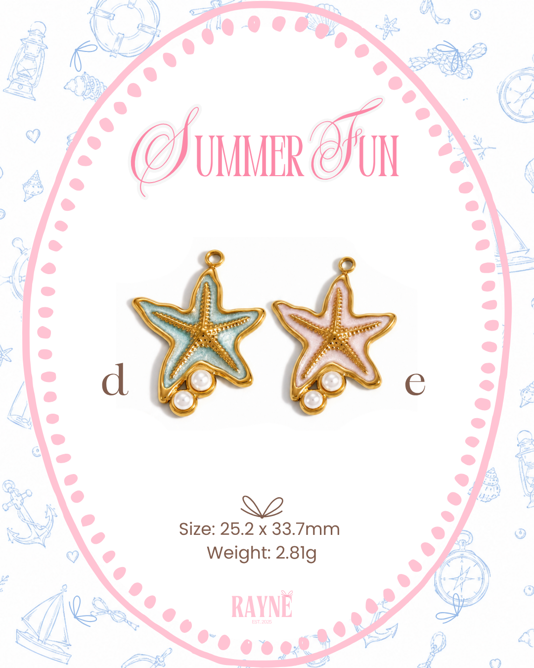 Summer Fun Charms