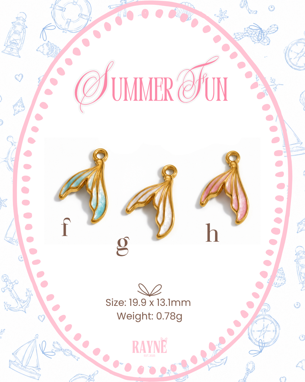 Summer Fun Charms