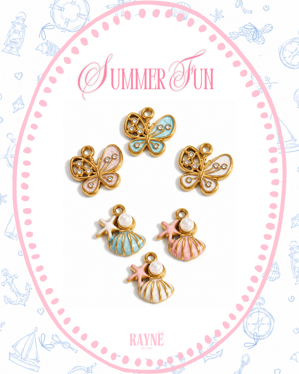 Summer Fun Charms