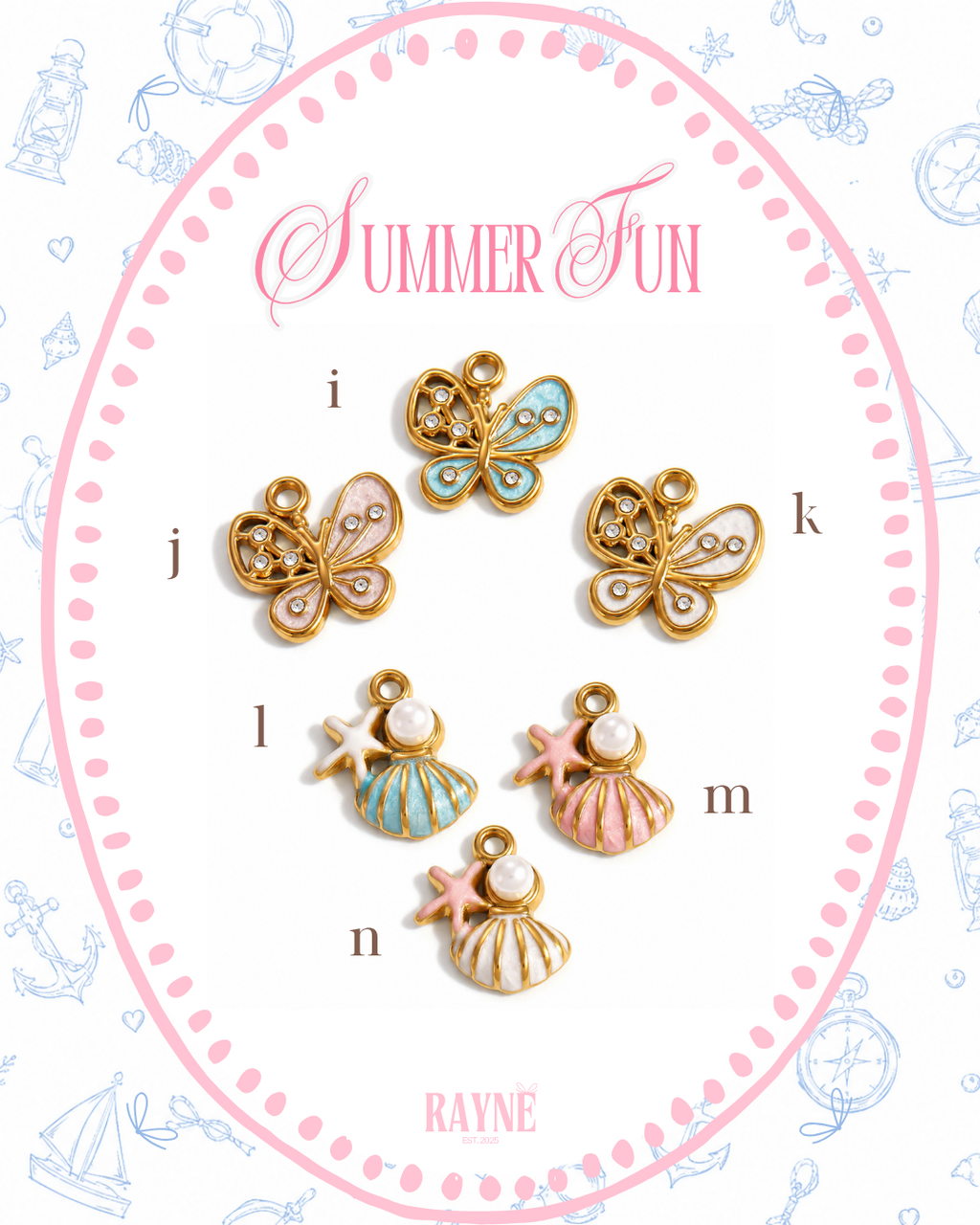 Summer Fun Charms