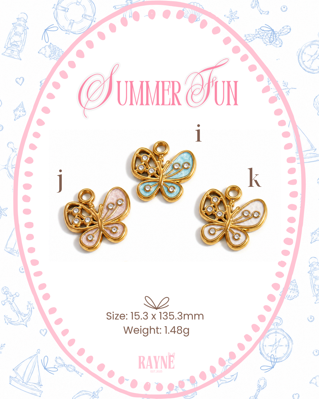 Summer Fun Charms