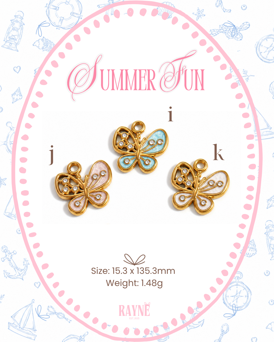Summer Fun Charms