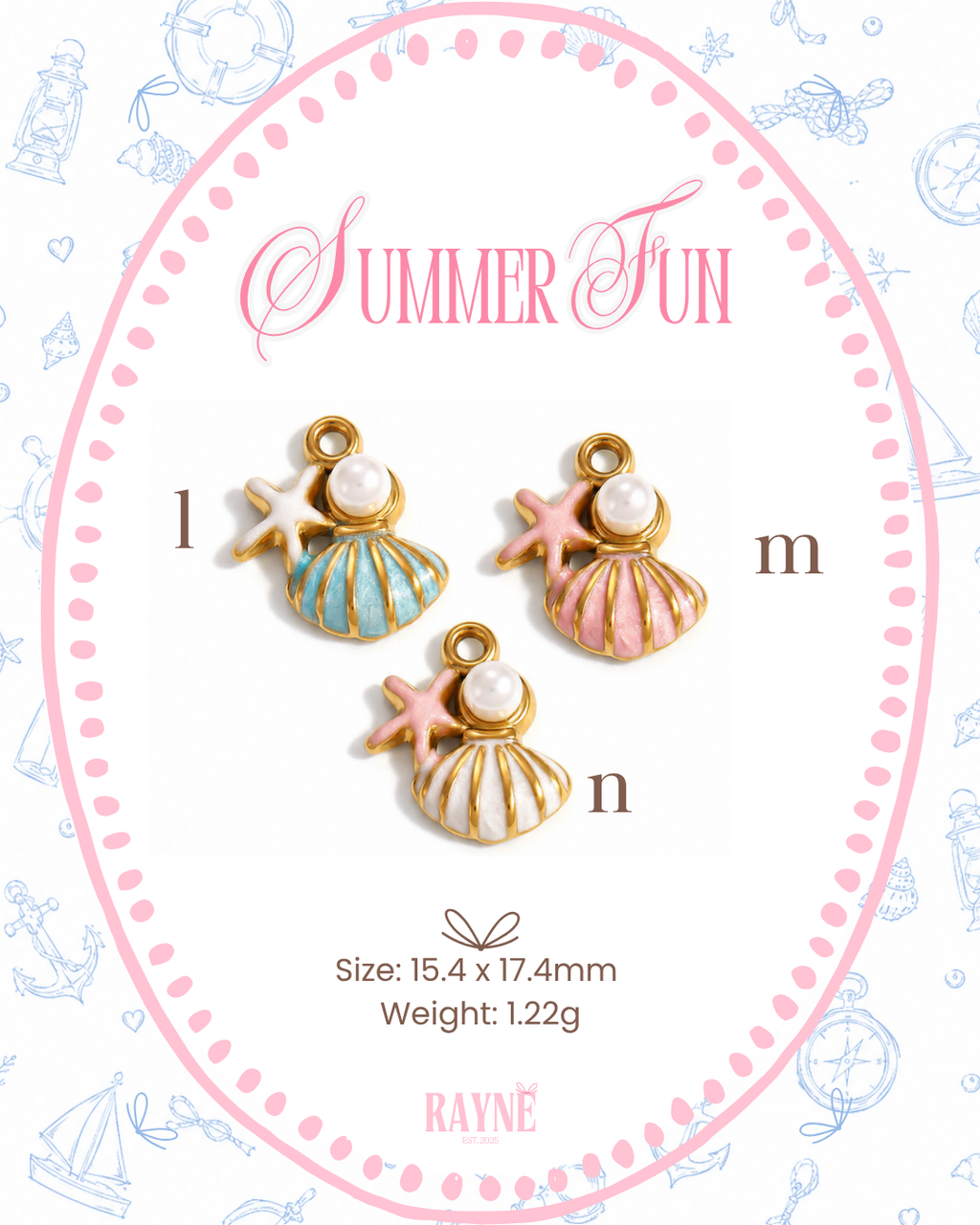 Summer Fun Charms