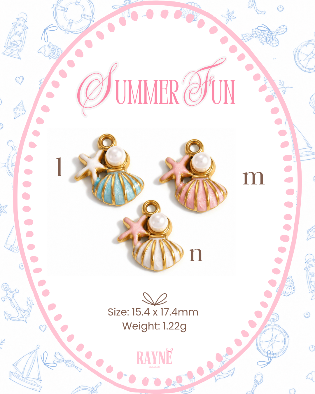 Summer Fun Charms