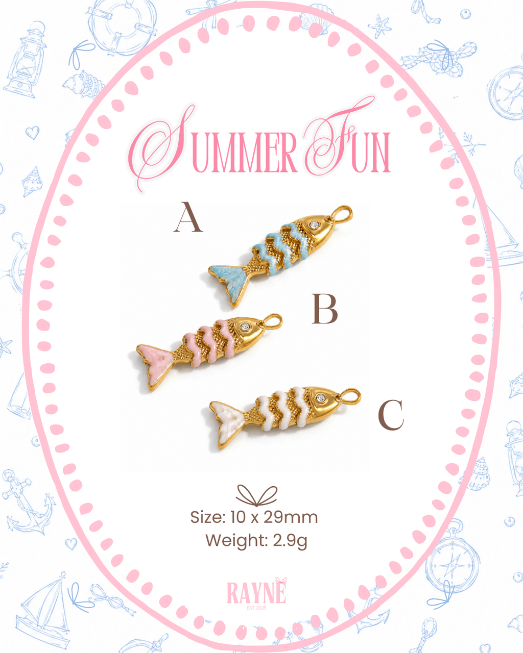 Summer Fun Charms