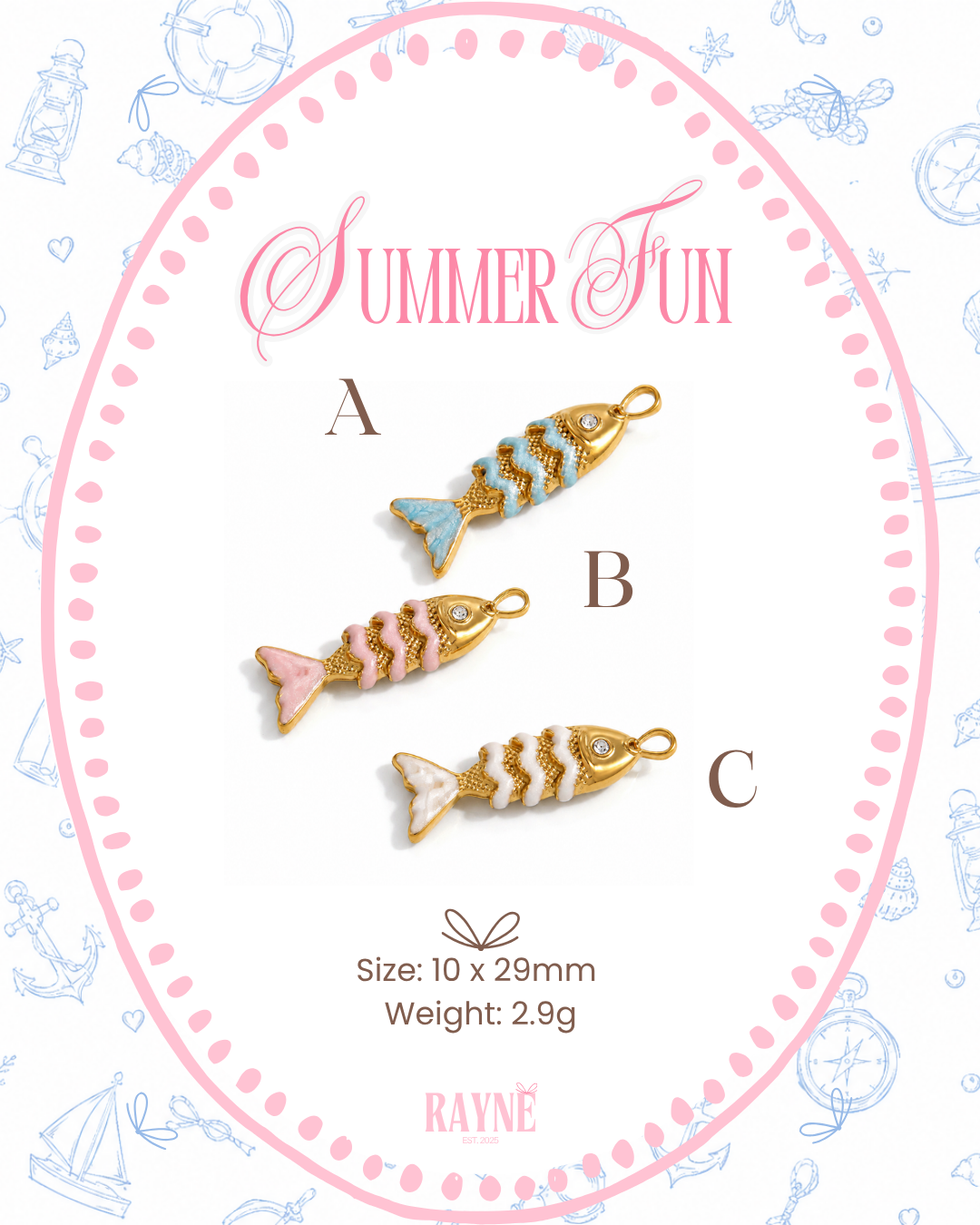 Summer Fun Charms