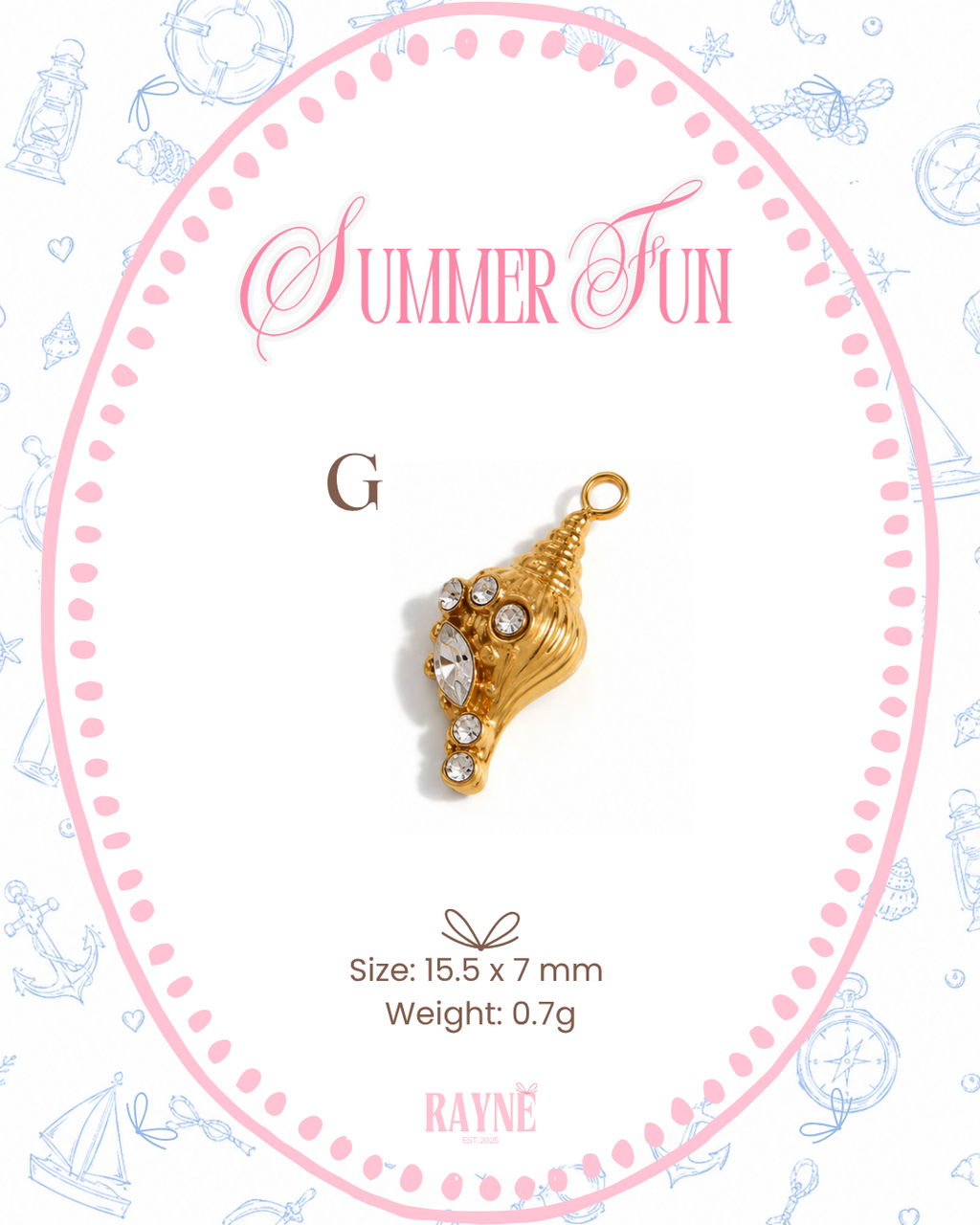 Summer Fun Charms