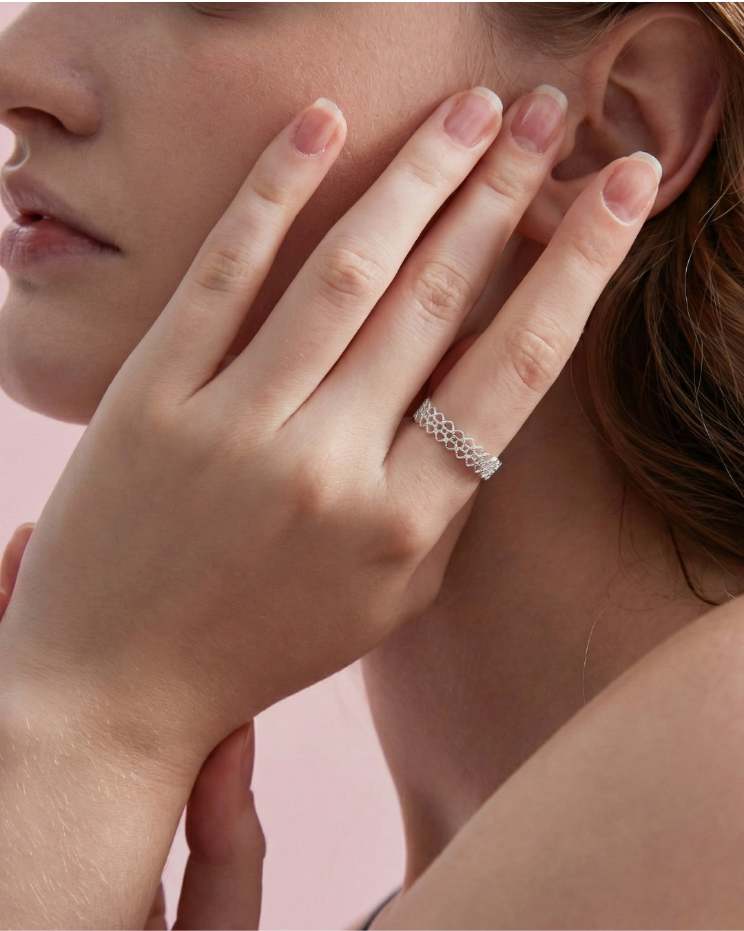 Princess Serenity White gold ring