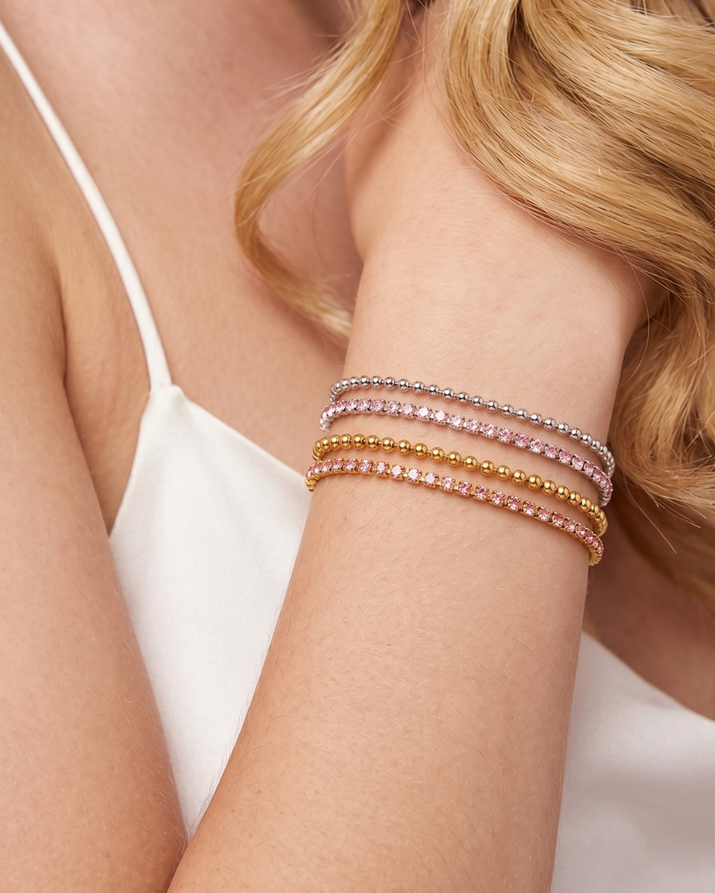 Jayla Tennis Bracelets