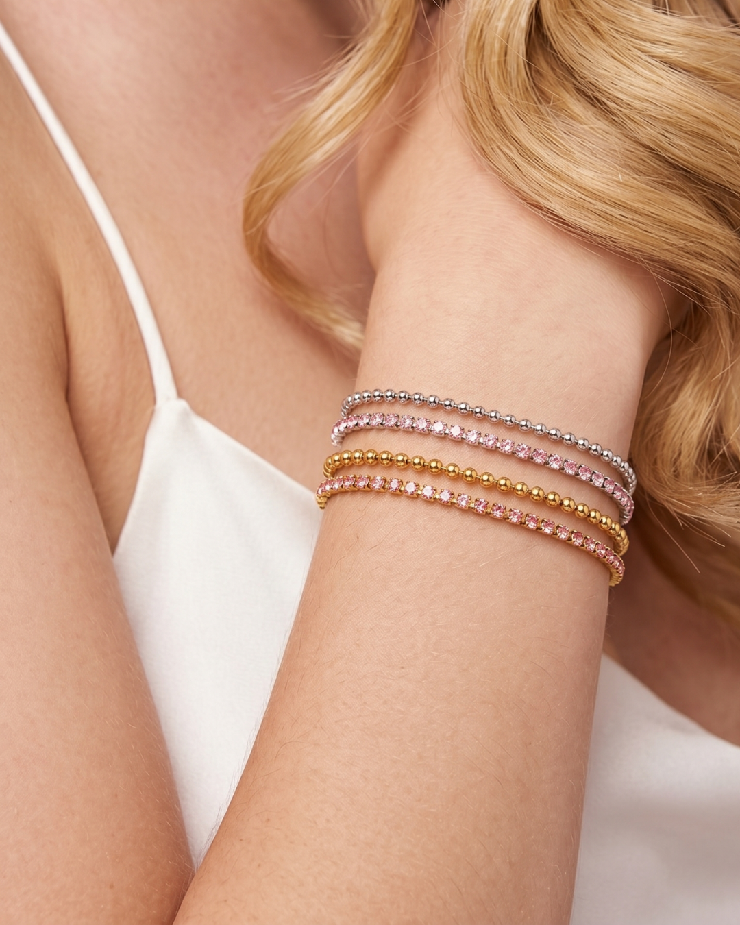 Jayla Tennis Bracelets