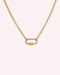 Curb Chains - Charms  Necklace