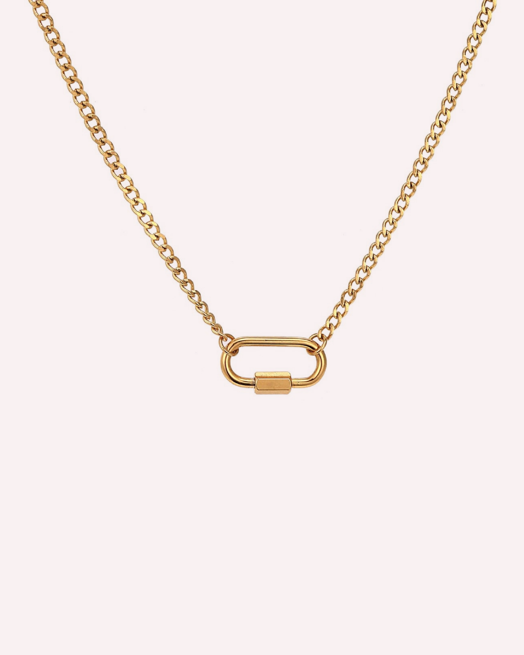Curb Chains - Charms  Necklace