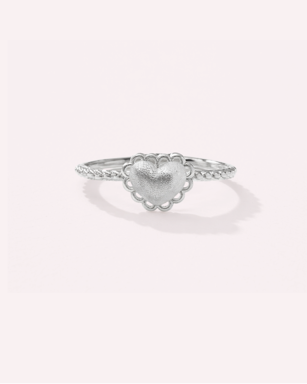 Serenity Heart Ring