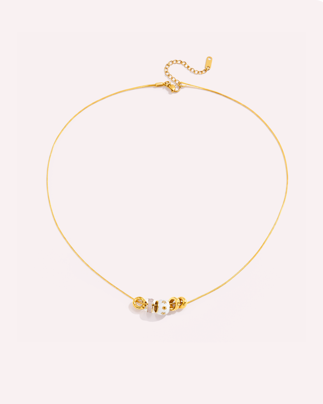 Anita Pink Chain Necklace