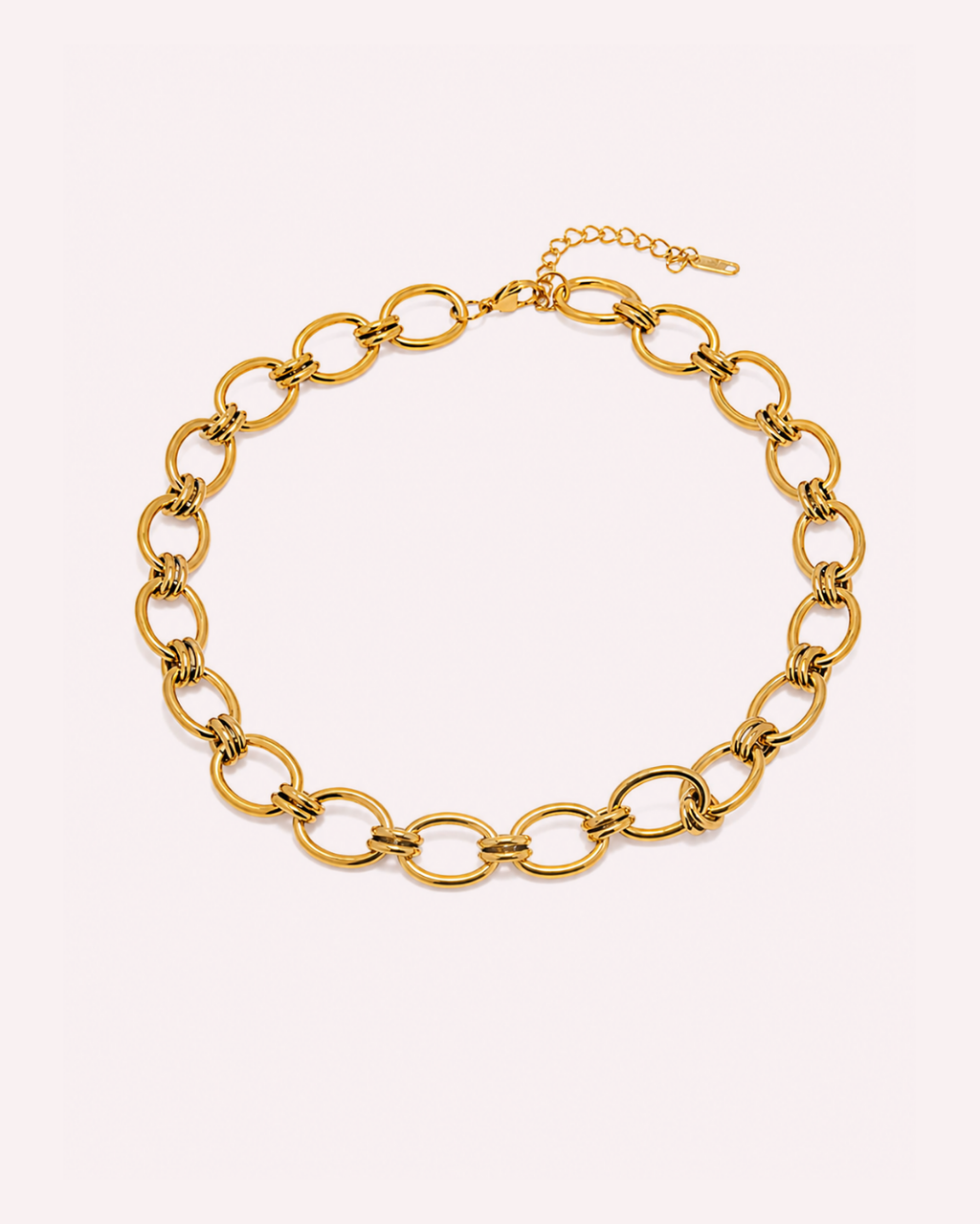 Bold Link Chains - Charms Necklace