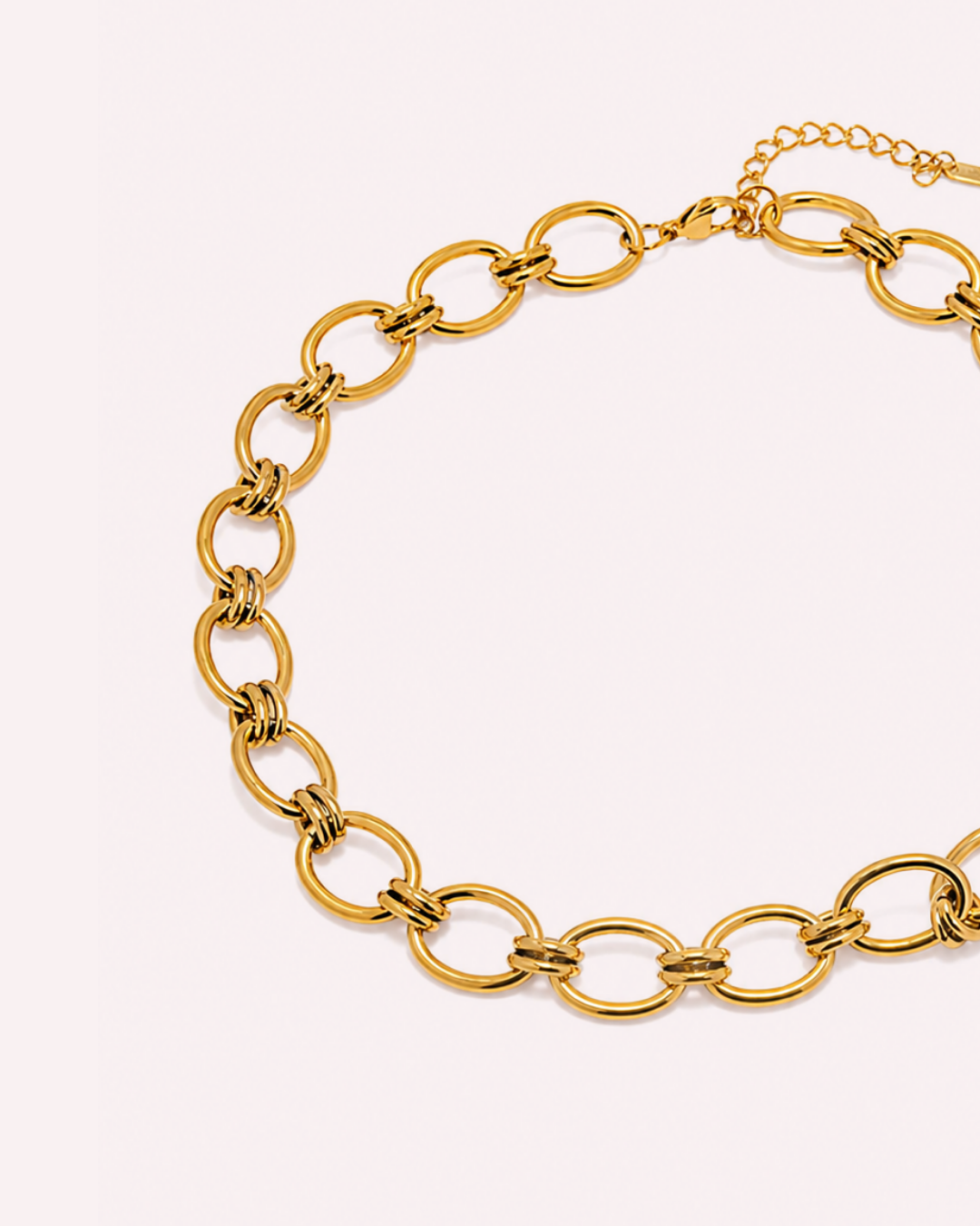 Bold Link Chains - Charms Necklace