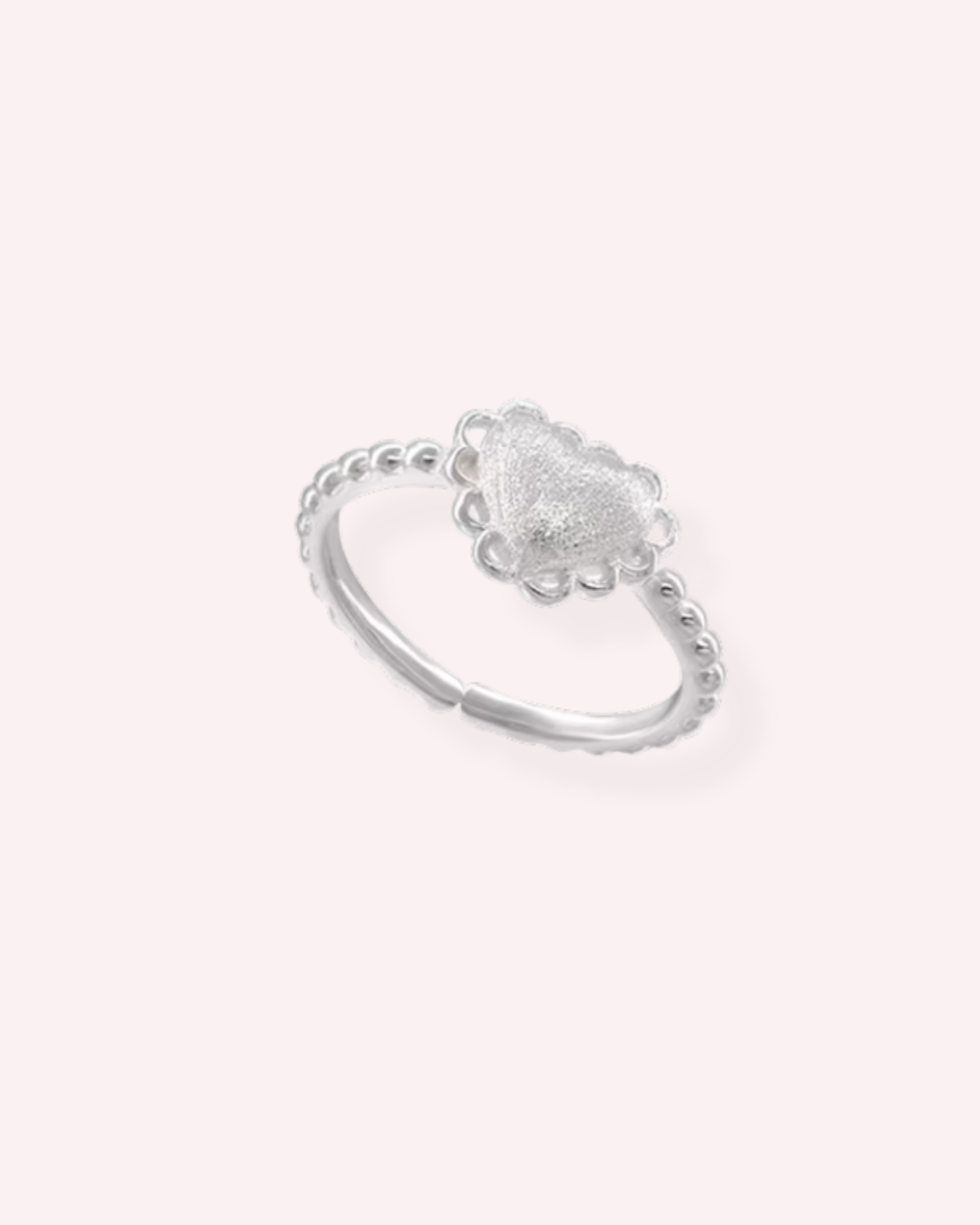 Serenity Heart Ring