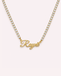 Personalized Name 2IN1 Tennis Necklace & Bracelet