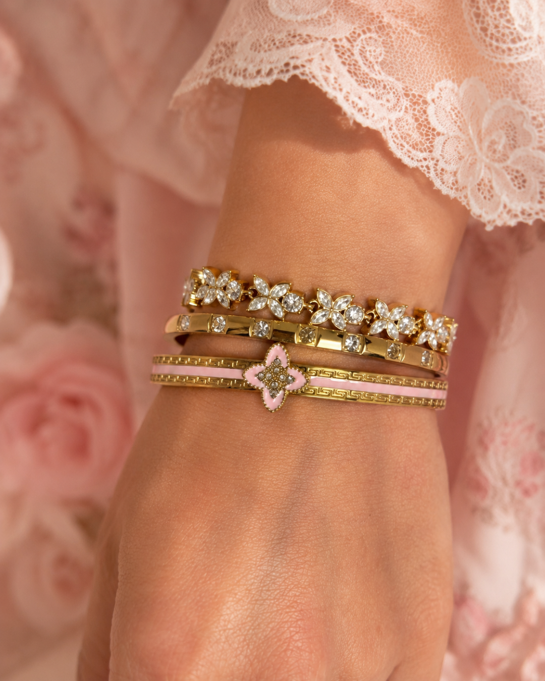 Nonah Clover Bangle