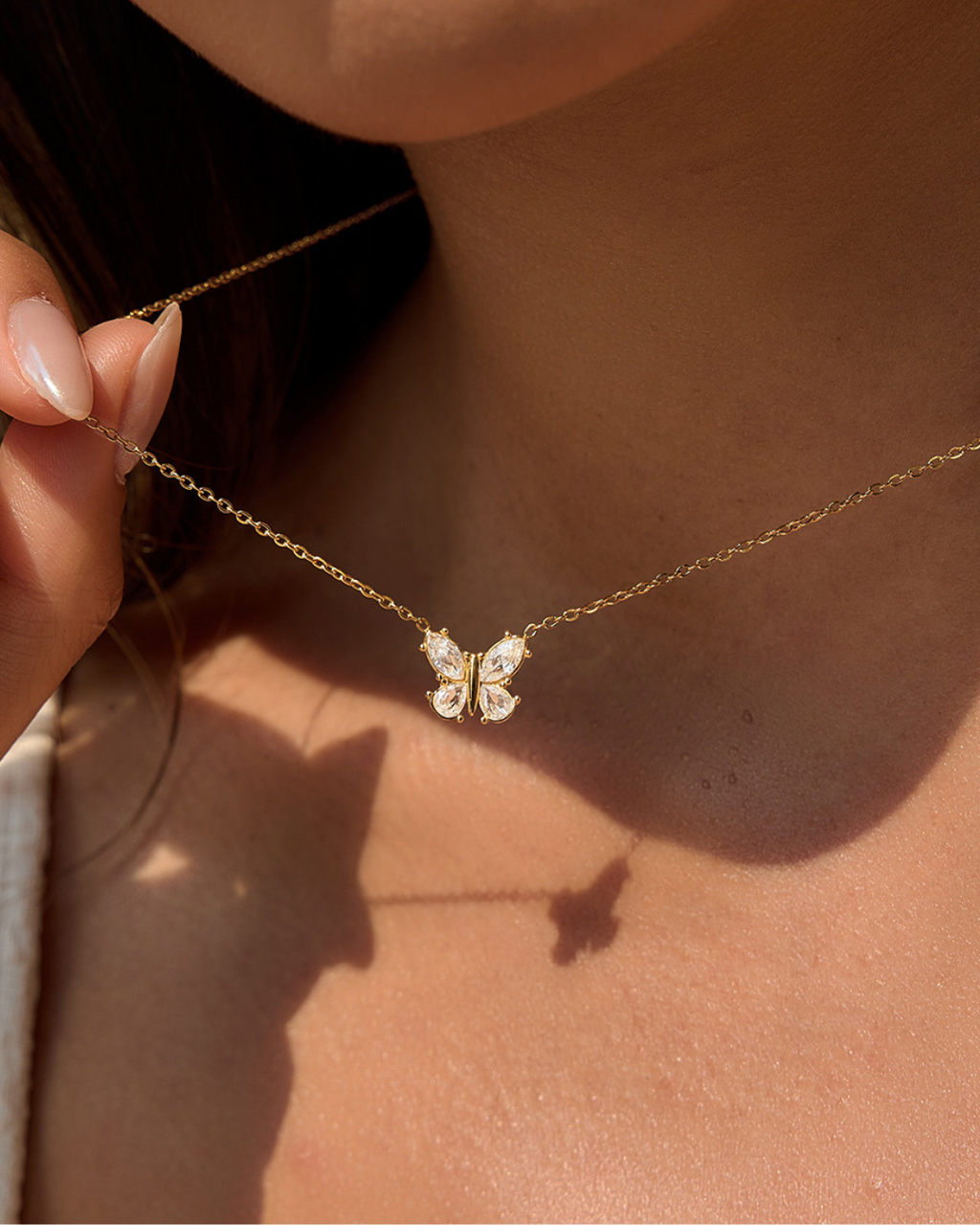 Lindy Butterfly Necklack