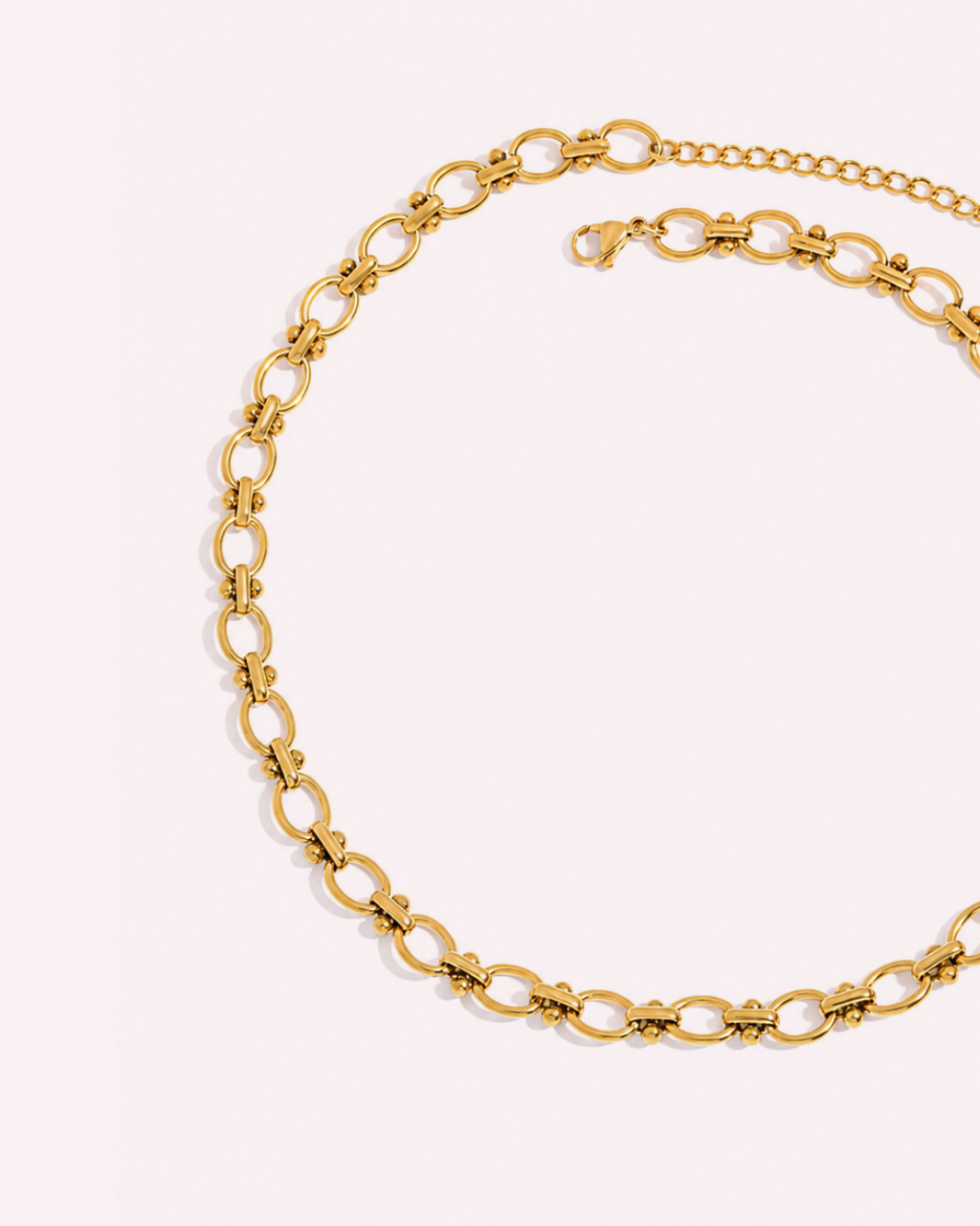 Oval Link Chains - Charms Necklace