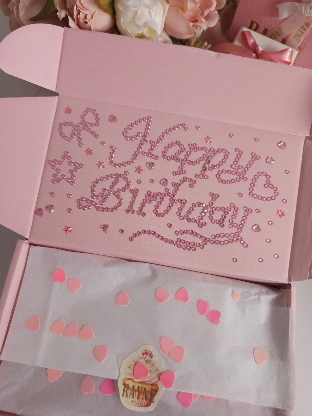Happy Birthday Rhinestone Sticker