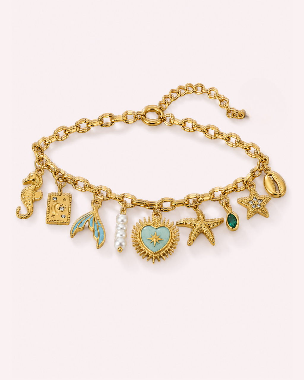Summer Fun Charms Bracelet - Raynes's Designs