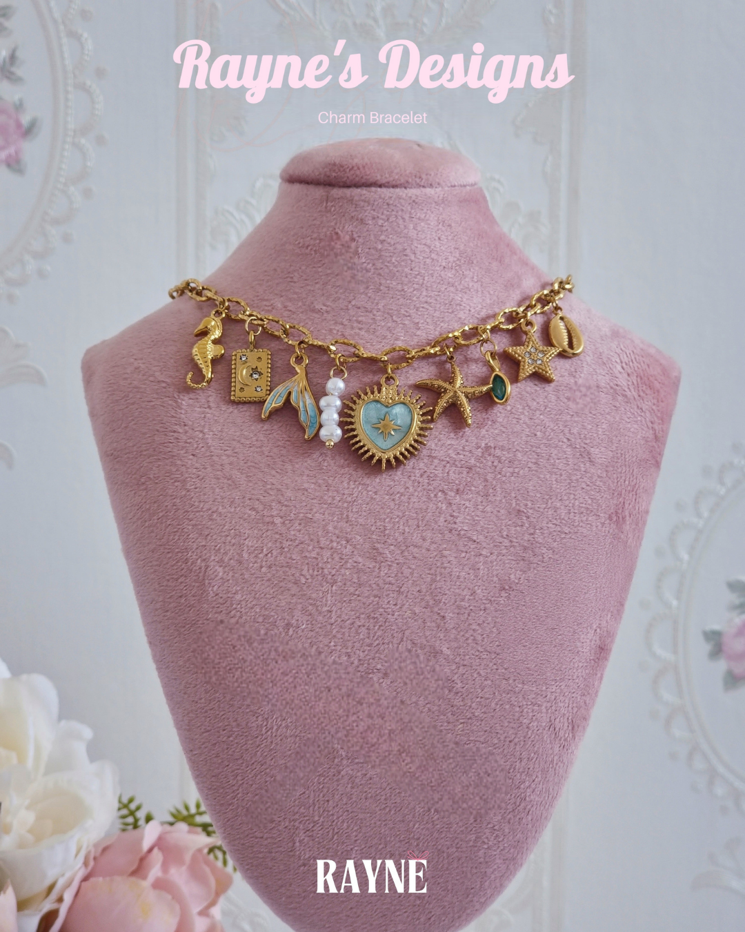 Summer Fun Charms Bracelet - Raynes's Designs