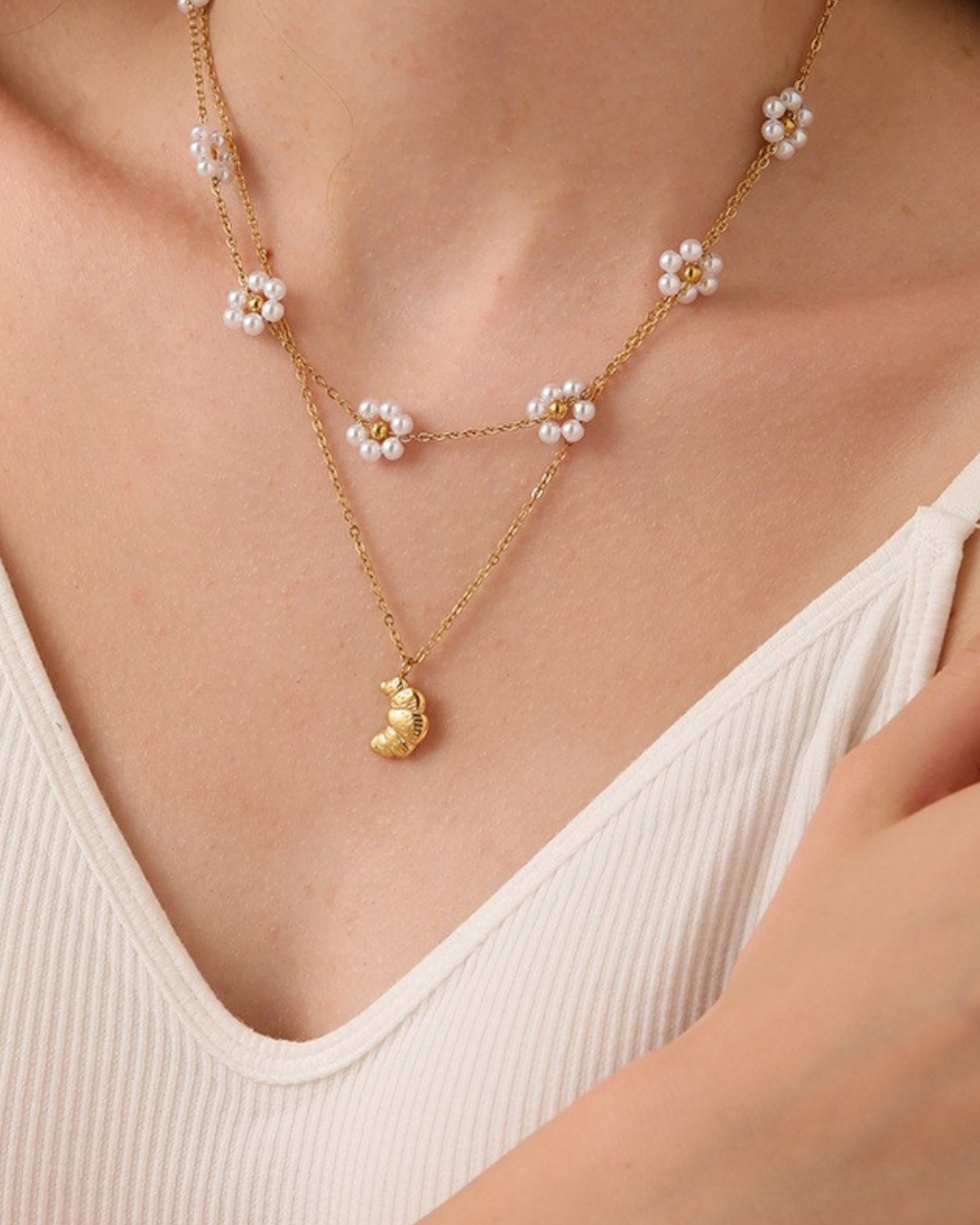 Pearl Daisy Choker