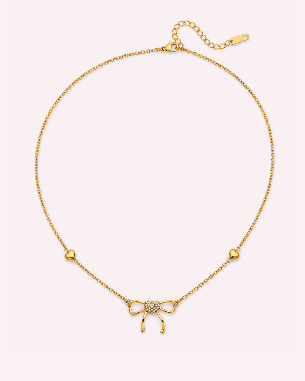 Taylor Bow Necklace