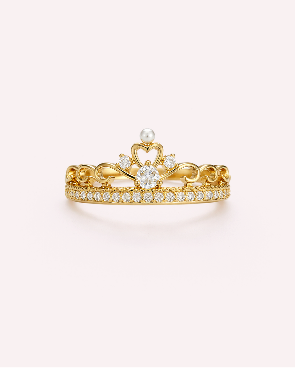 Enchanted Princess Crown Ring