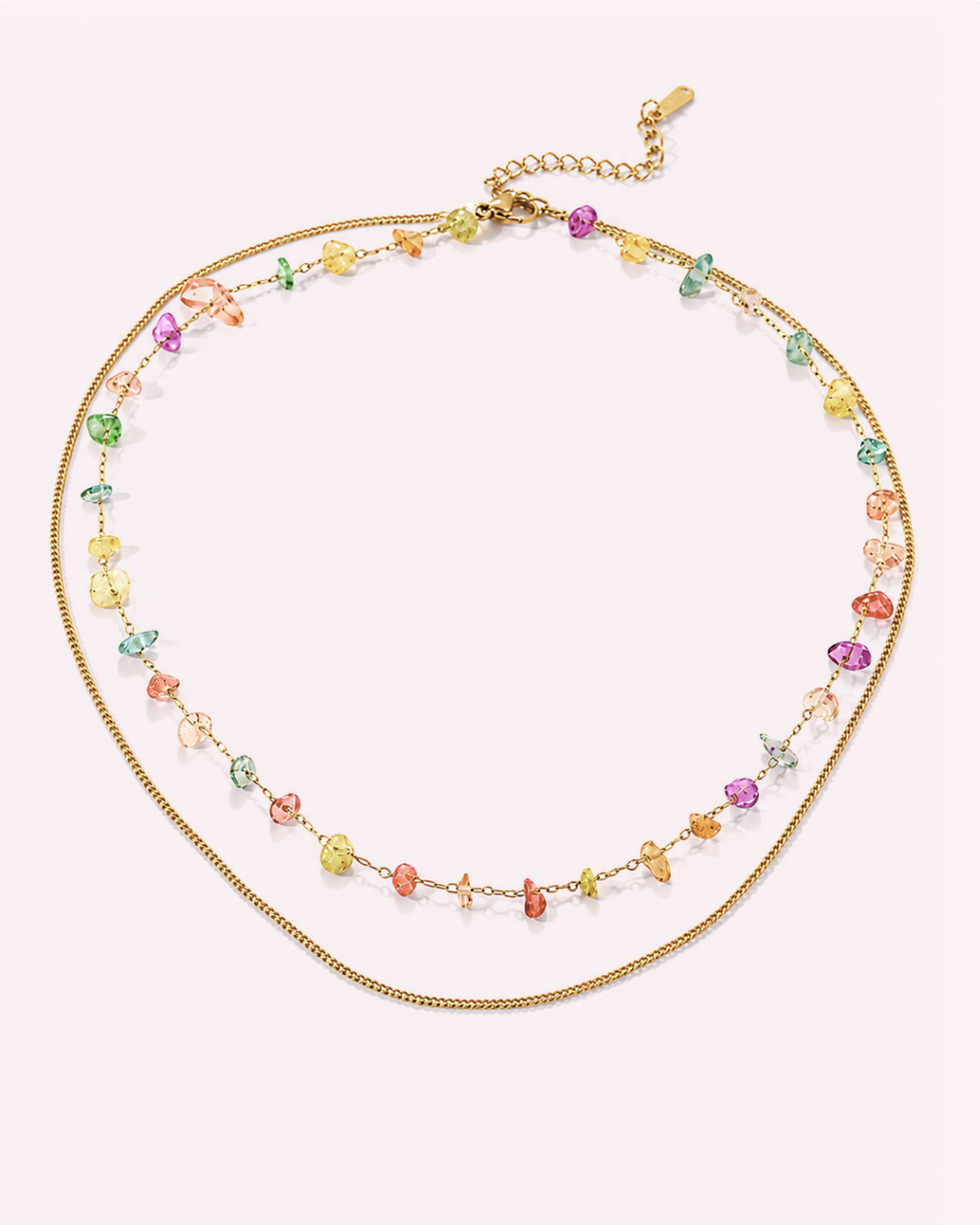 Candy Gemstone Necklace