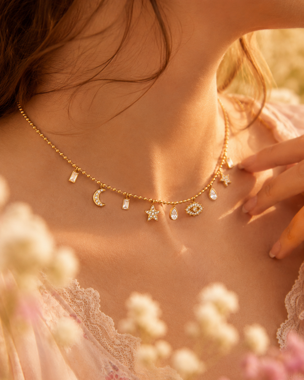 Sandy Celeste Necklace