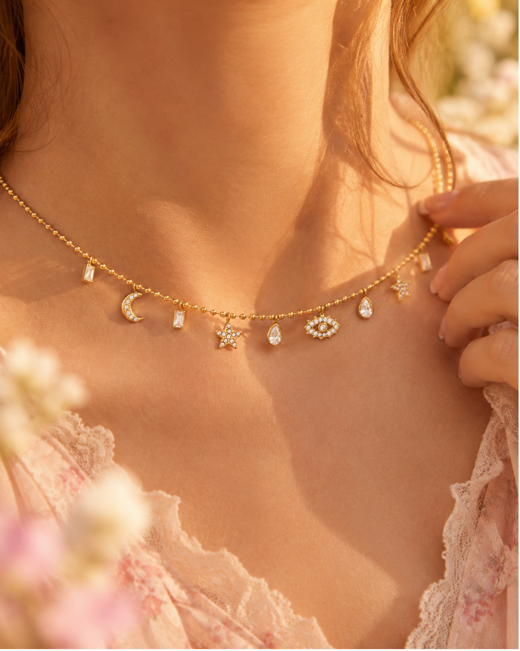 Sandy Celeste Necklace