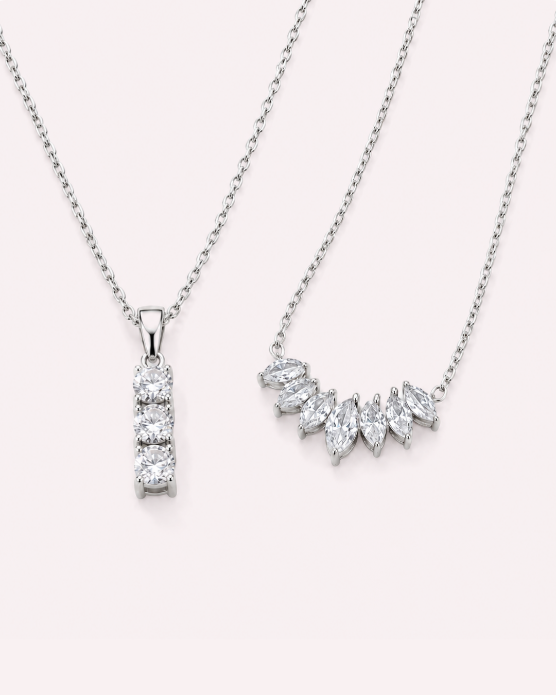 Eleanor Silver Necklaces