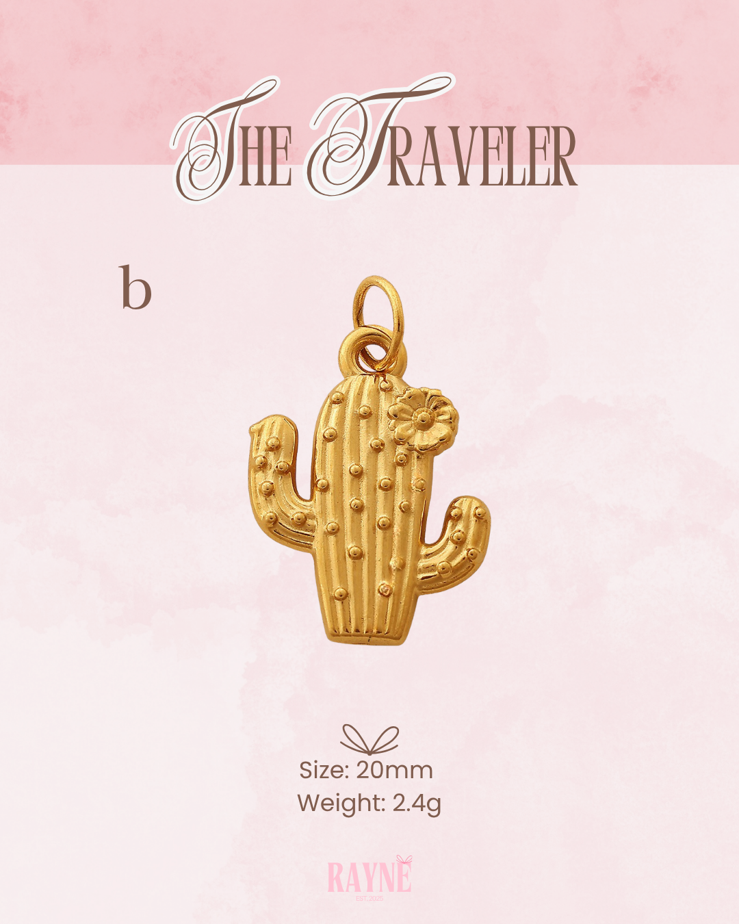 THE TRAVELER Charms