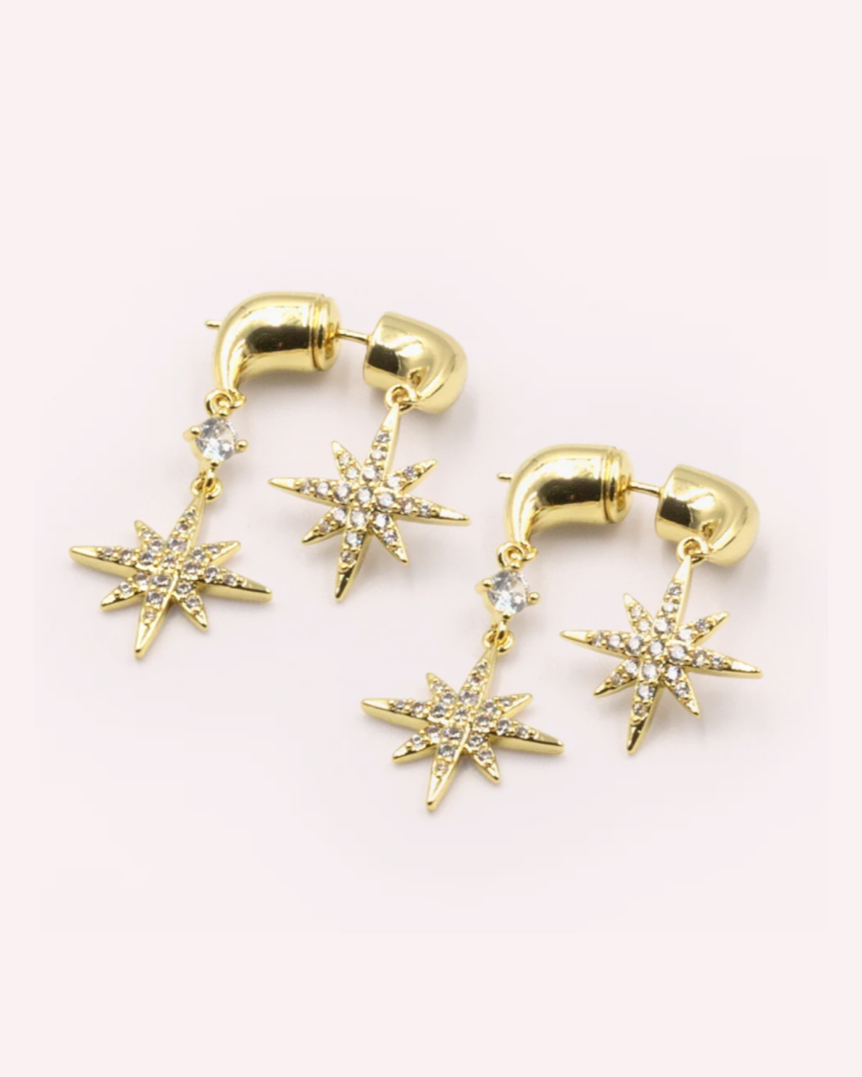 North star Dangle Earrings