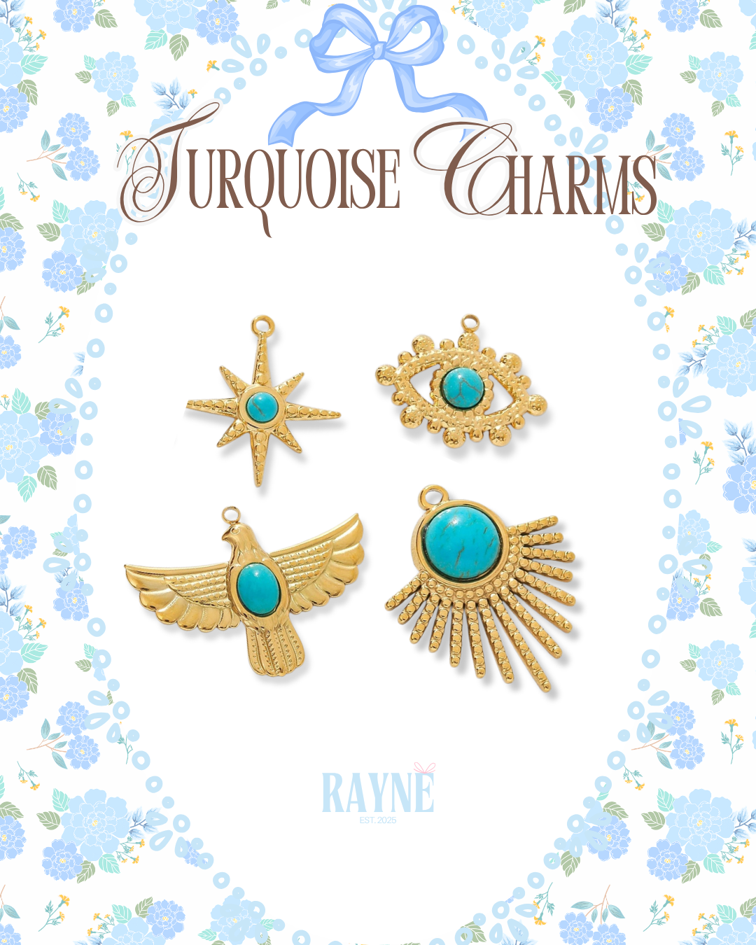 Turquoise Charms