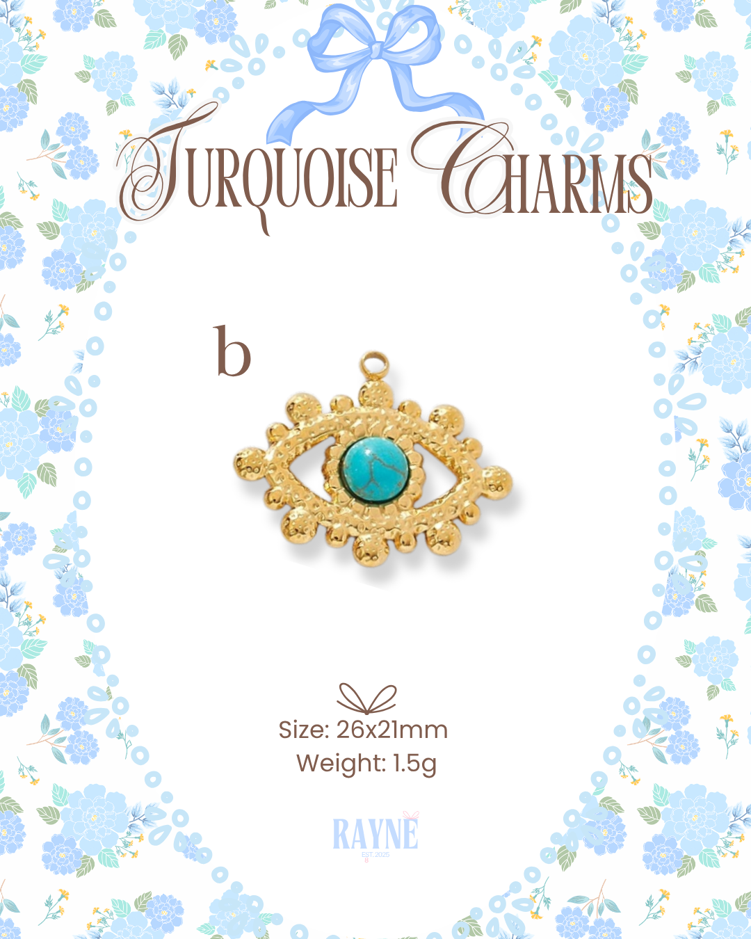 Turquoise Charms