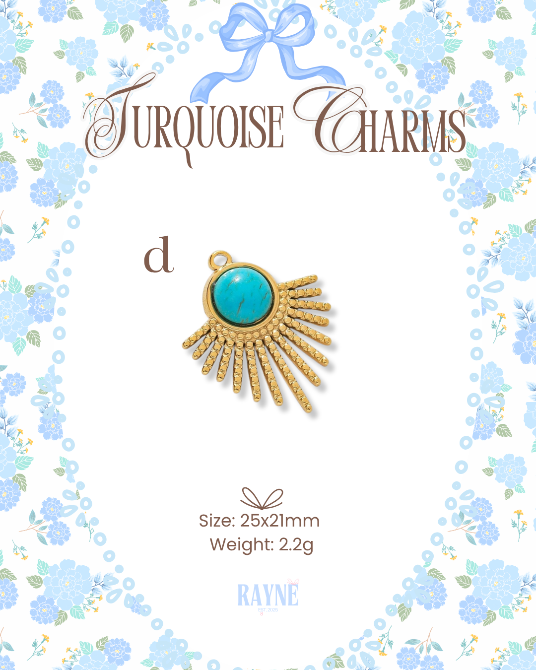 Turquoise Charms