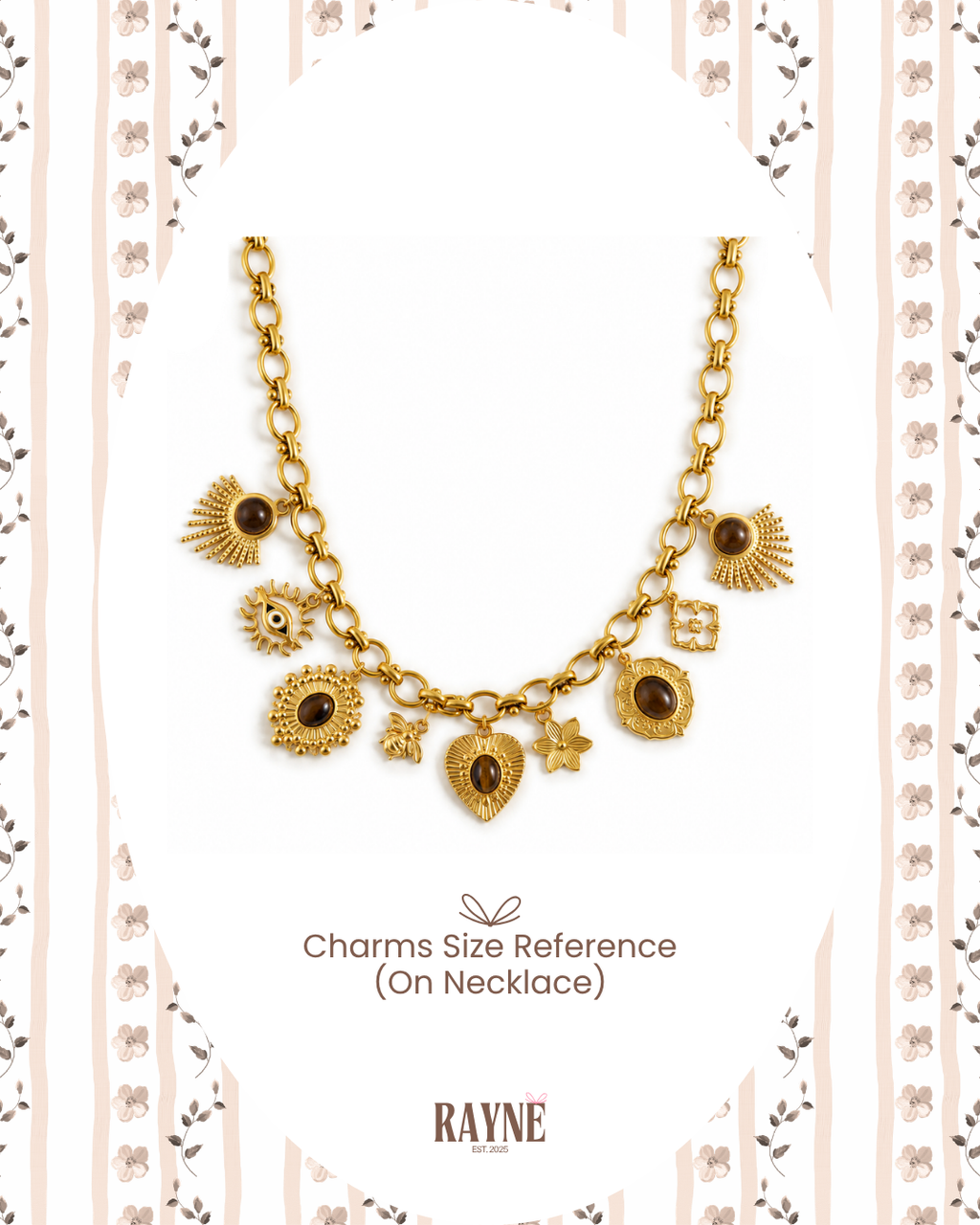 Tiger's Eyes Charms