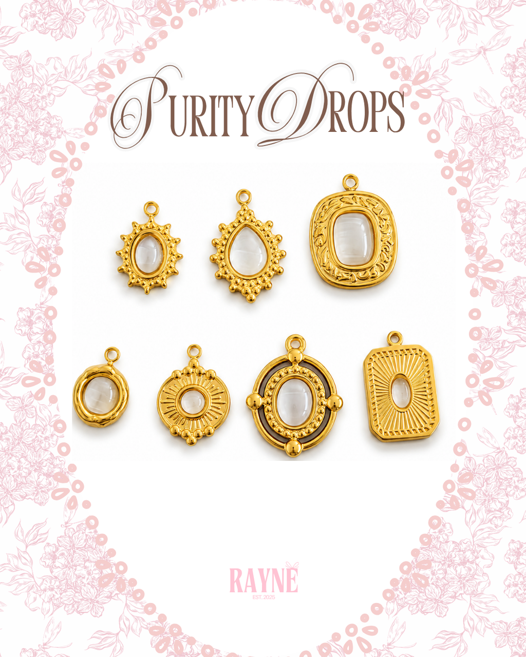Purity Drops Charms