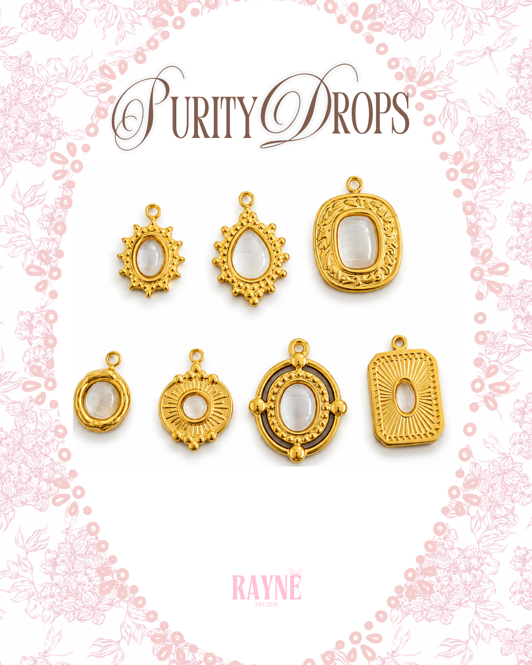 Purity Drops Charms