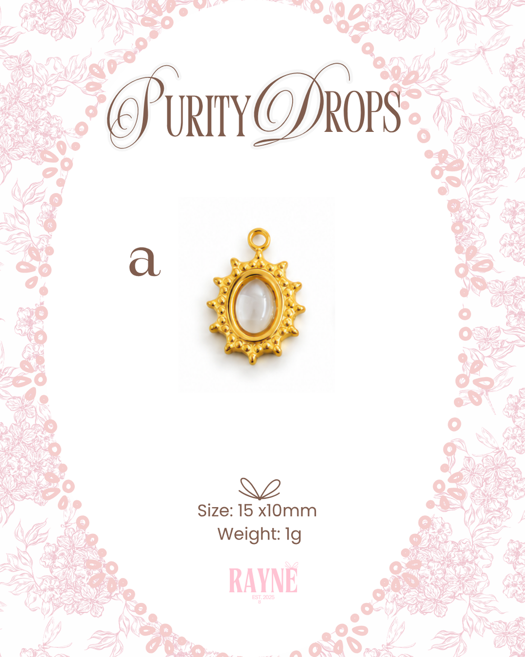 Purity Drops Charms