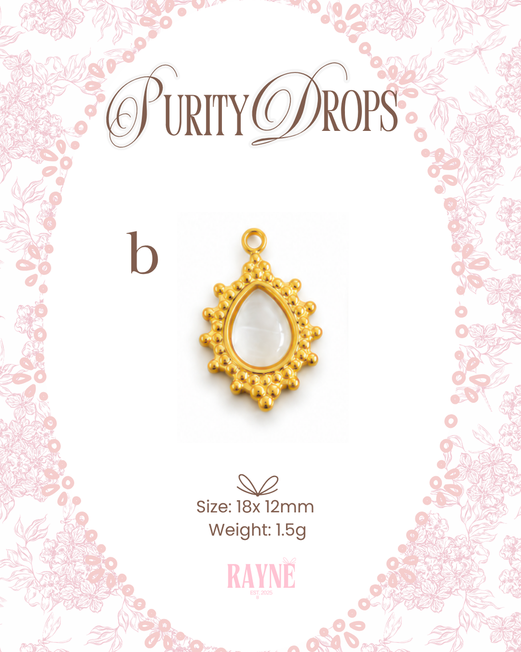 Purity Drops Charms
