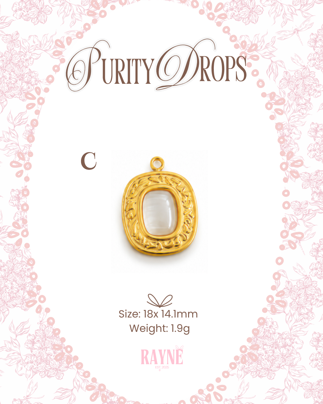 Purity Drops Charms